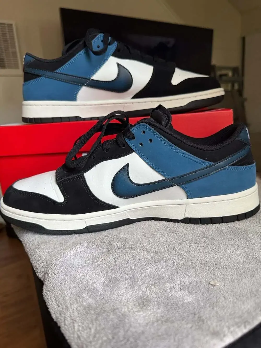 Nike Dunk Low Retro 'Airbrush Industrial Blue' (FD6923-100)